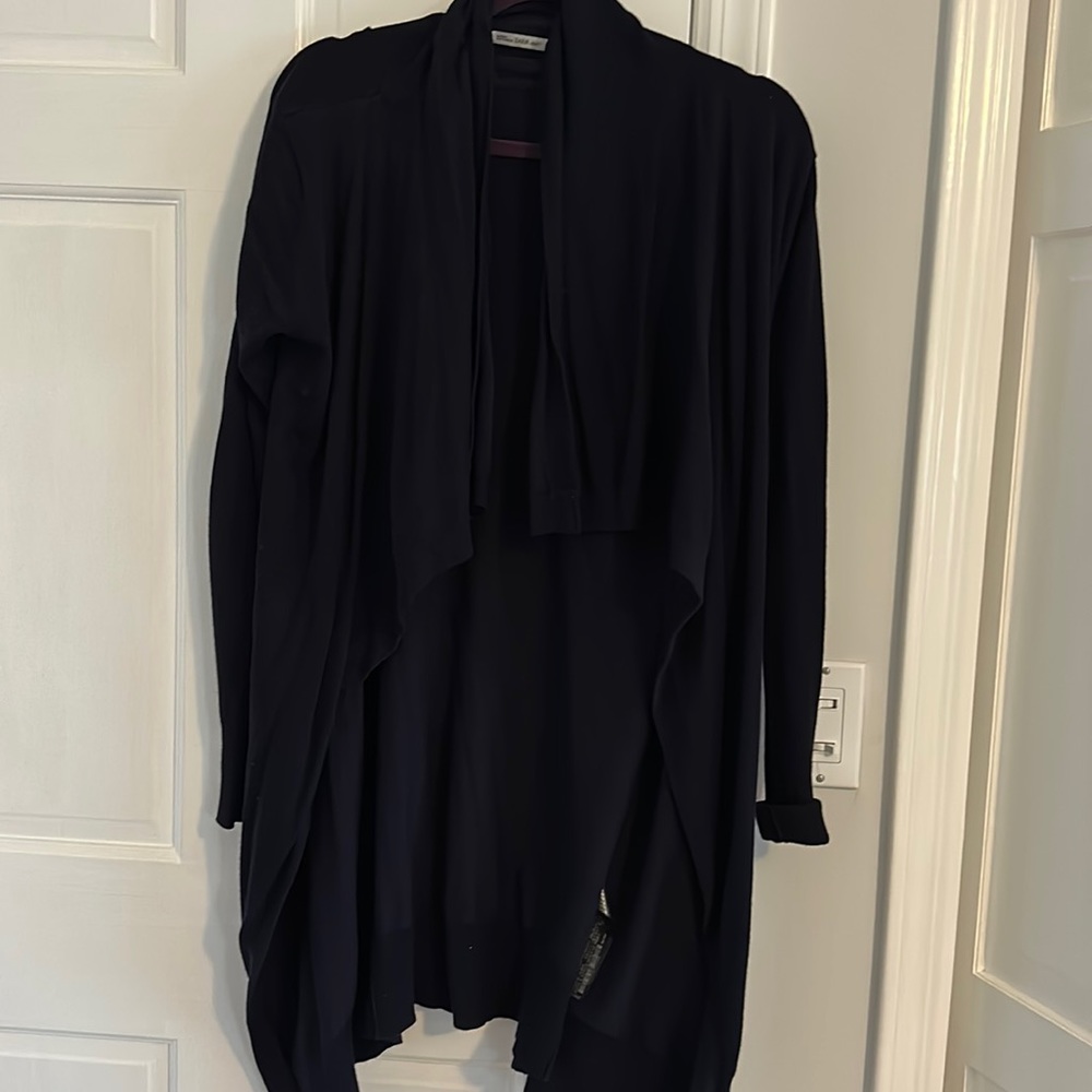 Zara navy blue cardigan